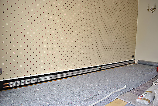 Sockelleistenheizung